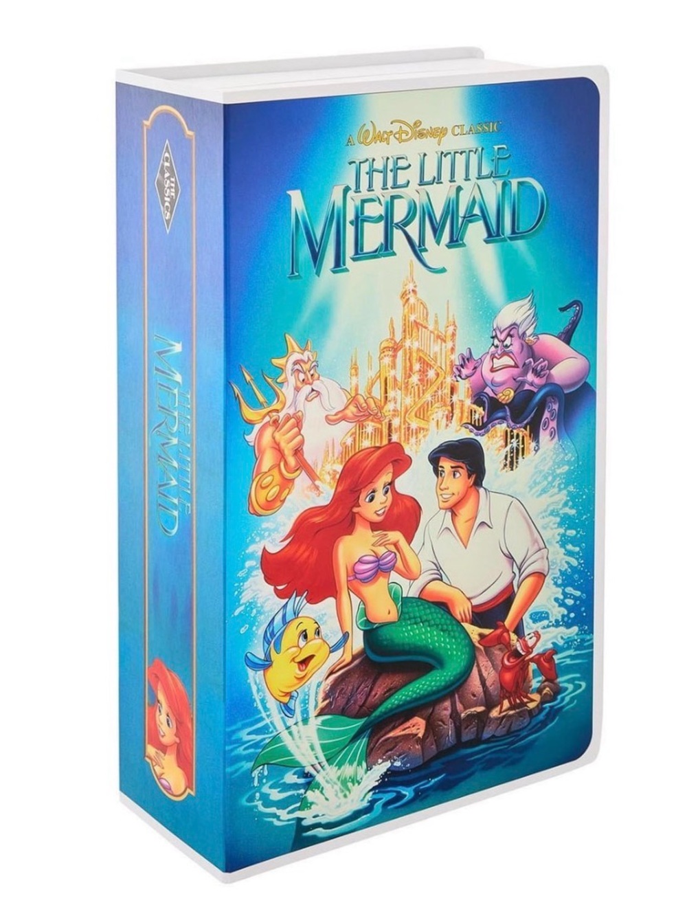 Disney Classic The Little Mermaid VHS Boxed Silk Touch Throw